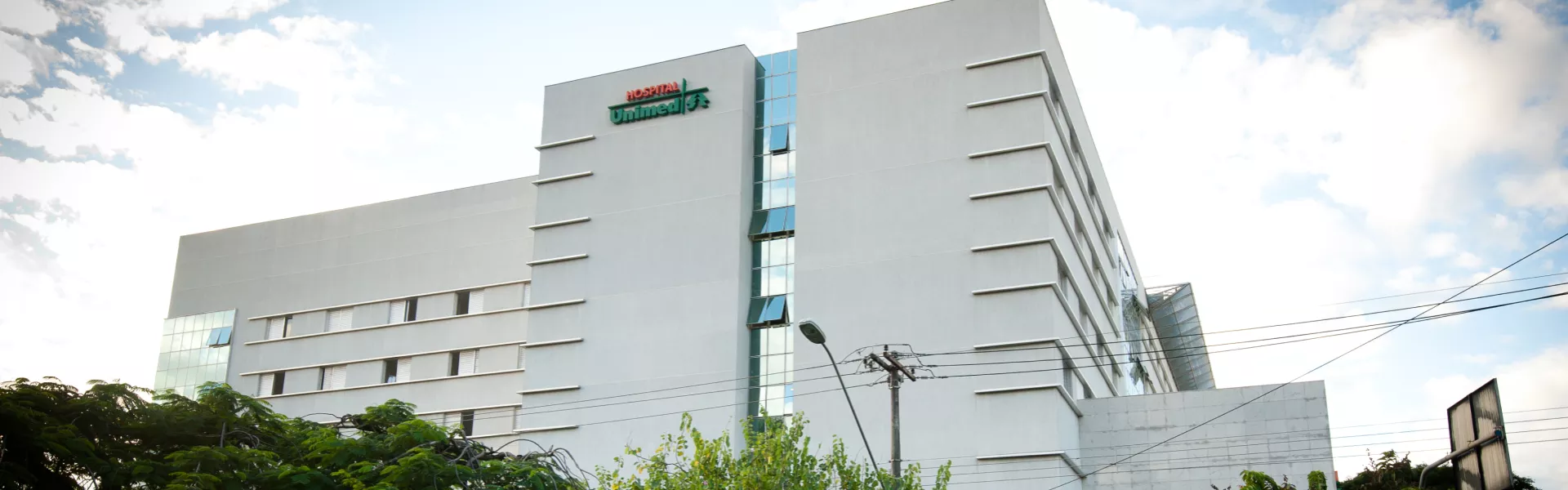 Imagem da parte da frente de uma unidade unimed