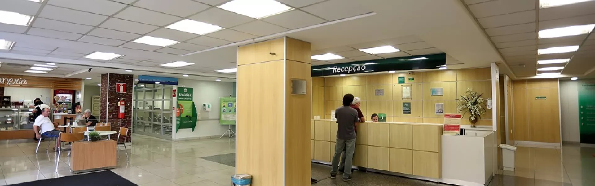 Imagem da parte da frente de uma unidade unimed