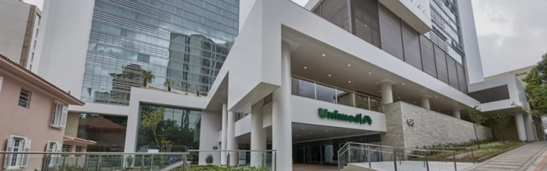 Imagem da parte da frente de uma unidade unimed