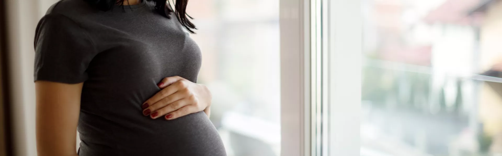 Imagem de uma mulher gestante