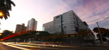 Frente do Hospital