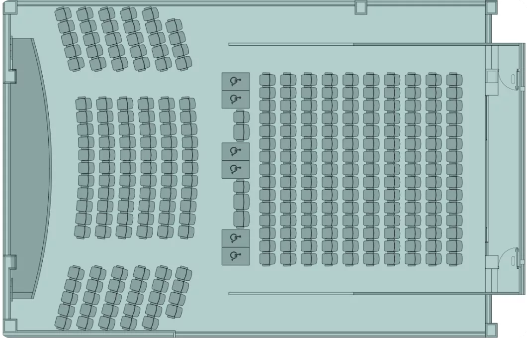 Planta do auditorio