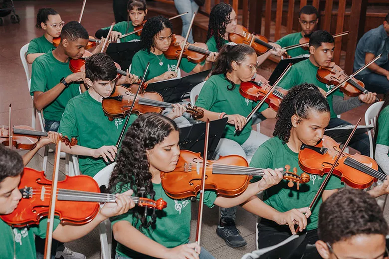 Orquestra Juvenil (Crédito: Aurélia Rocha)