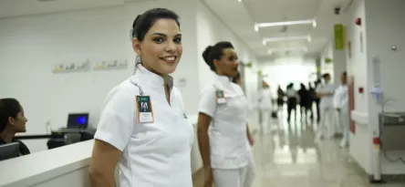 Mulher sorrindo