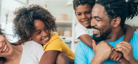 Família com 4 membros