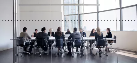 Reunião entre a governança