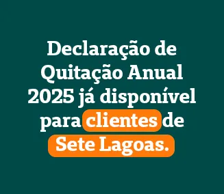 declaração quitação anual sete lagoas