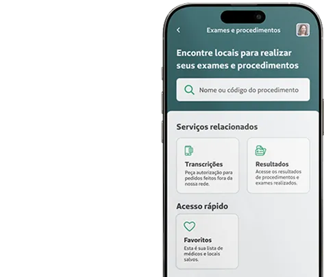 Tela do aplicativo