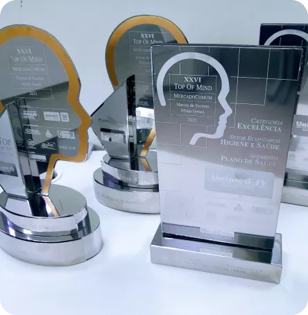 3 Prêmios Top of Mind