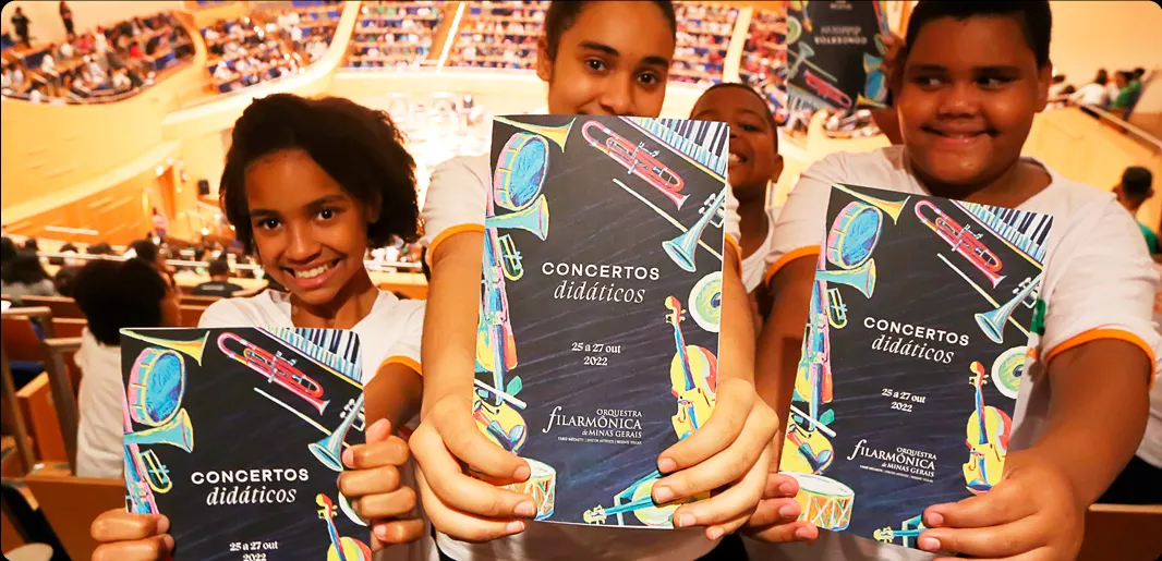 Escola de Artes no Concerto Didático - Orquestra Filarmônica Escola de Artes no Concerto Didático - Orquestra Filarmônica
