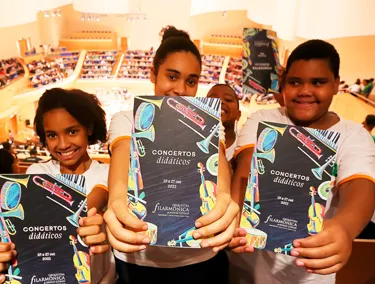 Escola de Artes no Concerto Didático - Orquestra Filarmônica Escola de Artes no Concerto Didático - Orquestra Filarmônica