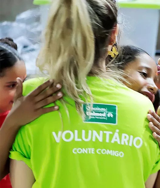 Voluntariado Linhas de Atuação Instituto Unimed-BH - Voluntariado - foto: Benedita